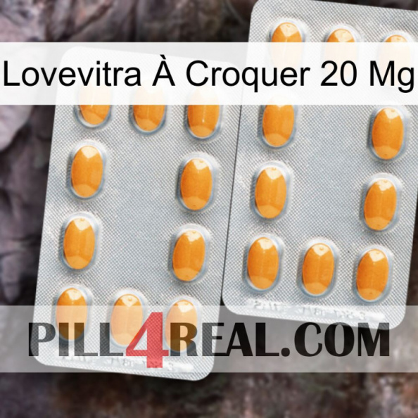 Lovevitra À Croquer 20 Mg cialis4